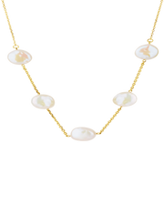 18K Pearl Necklace Women’s Best Trending Gift for Lady Girl Mother Wife,Birthday Travel Vacation Bridal Wedding Party Daily Office Work School,Spring Summer Fall Winter Holiday Sale,Mason & Madison Co.