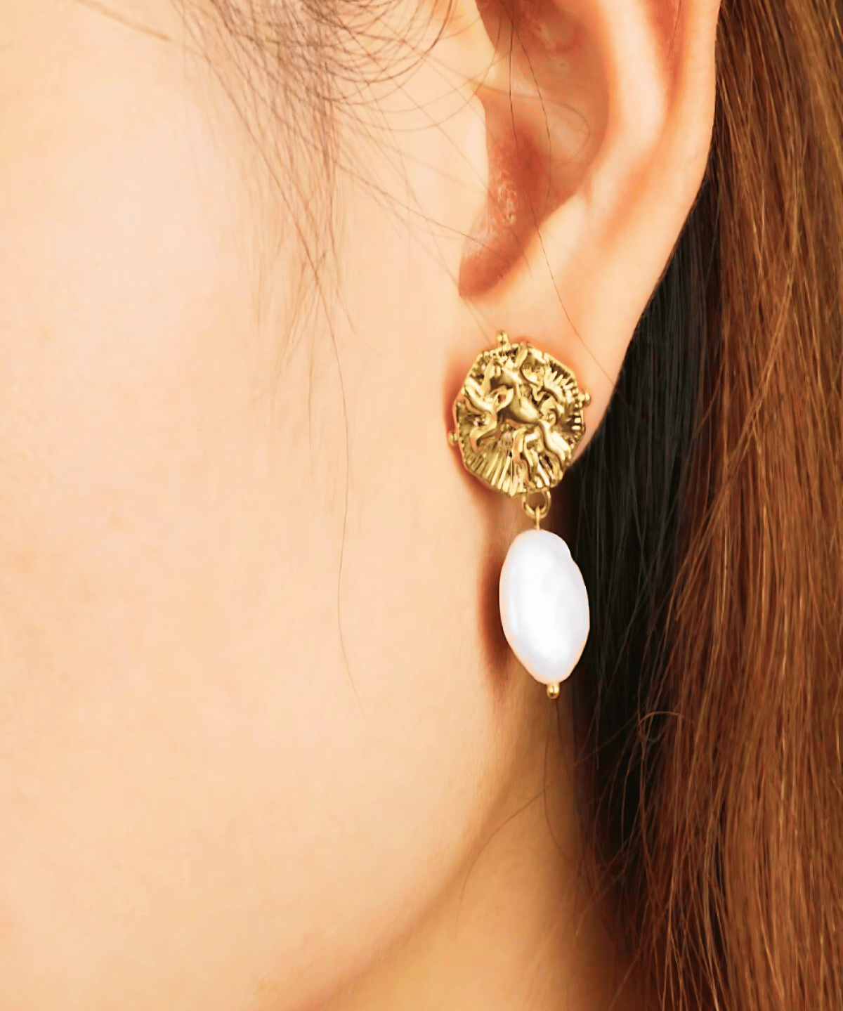 18K Pearl Earrings Women’s Best Trending Gift for Lady Girl Mother Wife,Birthday Travel Vacation Bridal Wedding Party Daily Office Work School,Spring Summer Fall Winter Holiday Sale,Mason & Madison Co.