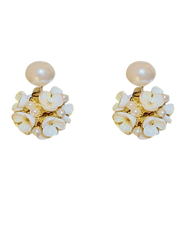18K Pearl Stud Earrings Women’s Best Trending Gift for Lady Girl Mother Wife,Birthday Travel Vacation Bridal Wedding Party Daily Office Work School,Spring Summer Fall Winter Holiday Sale,Mason & Madison Co.