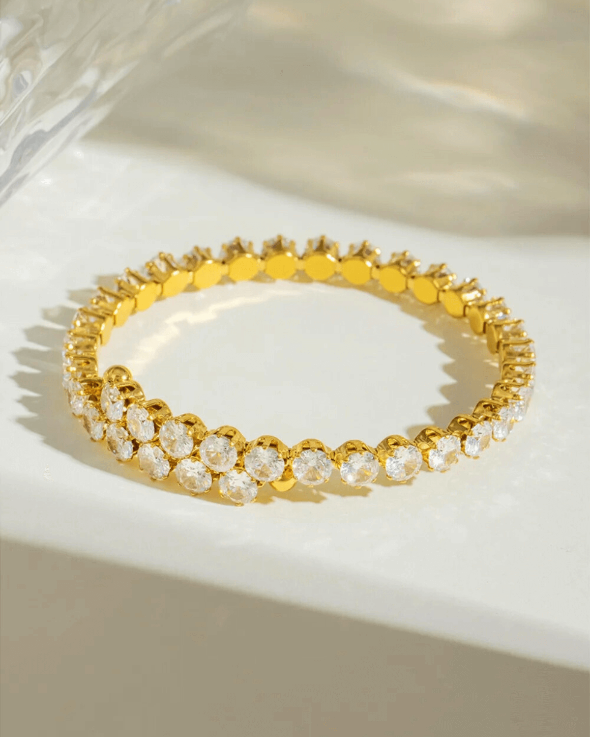 18K Diamond Gold Bracelet Women’s Best Trending Gift for Lady Girl Mother Wife,Birthday Travel Vacation Bridal Wedding Party Daily Office Work School,Spring Summer Fall Winter Holiday Sale,Mason & Madison Co.