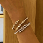 18K Diamond Gold Bracelet Women’s Best Trending Gift for Lady Girl Mother Wife,Birthday Travel Vacation Bridal Wedding Party Daily Office Work School,Spring Summer Fall Winter Holiday Sale,Mason & Madison Co.