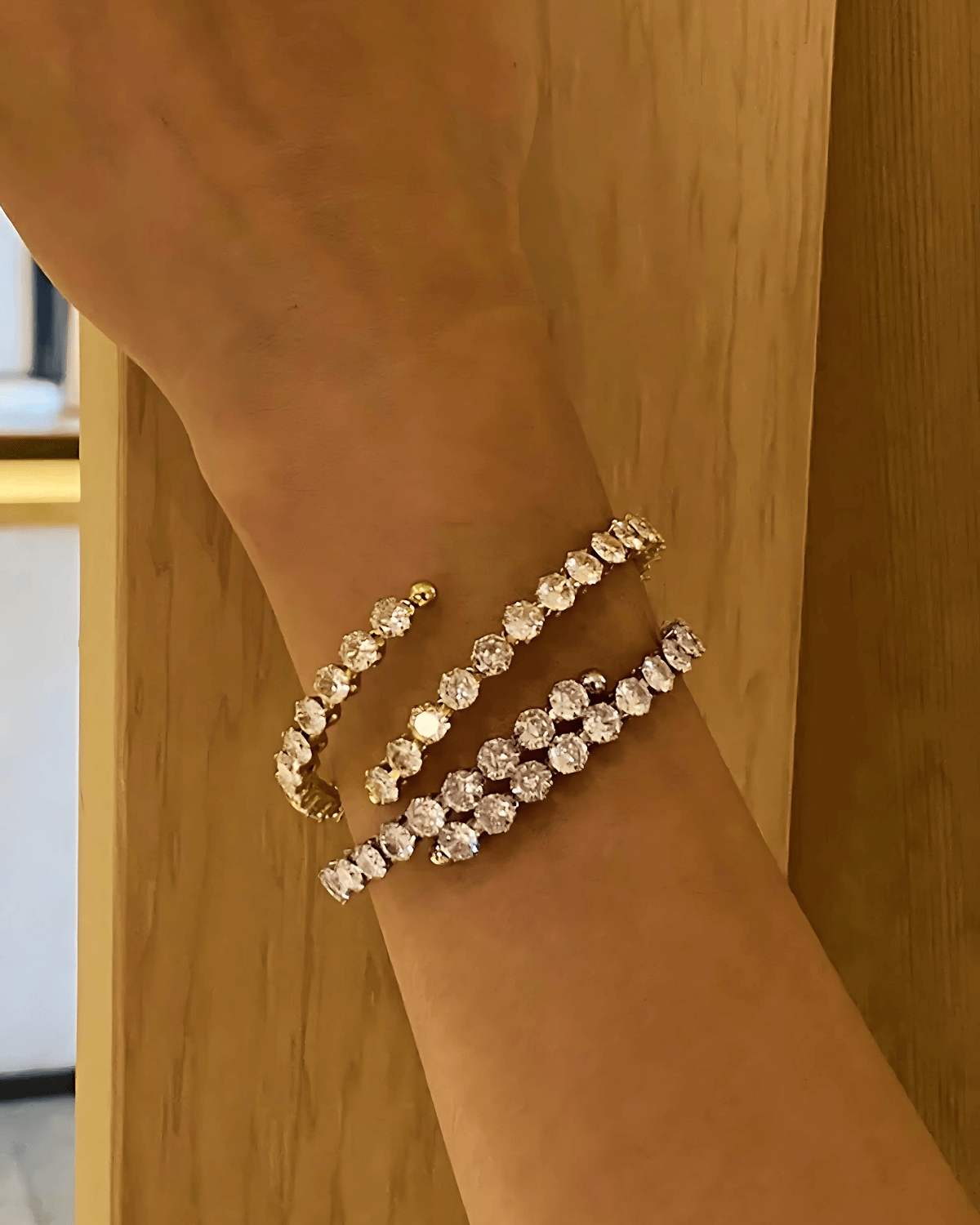 18K Diamond Gold Bracelet Women’s Best Trending Gift for Lady Girl Mother Wife,Birthday Travel Vacation Bridal Wedding Party Daily Office Work School,Spring Summer Fall Winter Holiday Sale,Mason & Madison Co.
