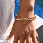 18K Gold Bangle Bracelet Women’s Best Trending Gift for Lady Girl Mother Wife,Birthday Travel Vacation Bridal Wedding Party Daily Office Work School,Spring Summer Fall Winter Holiday Sale,Mason & Madison Co.