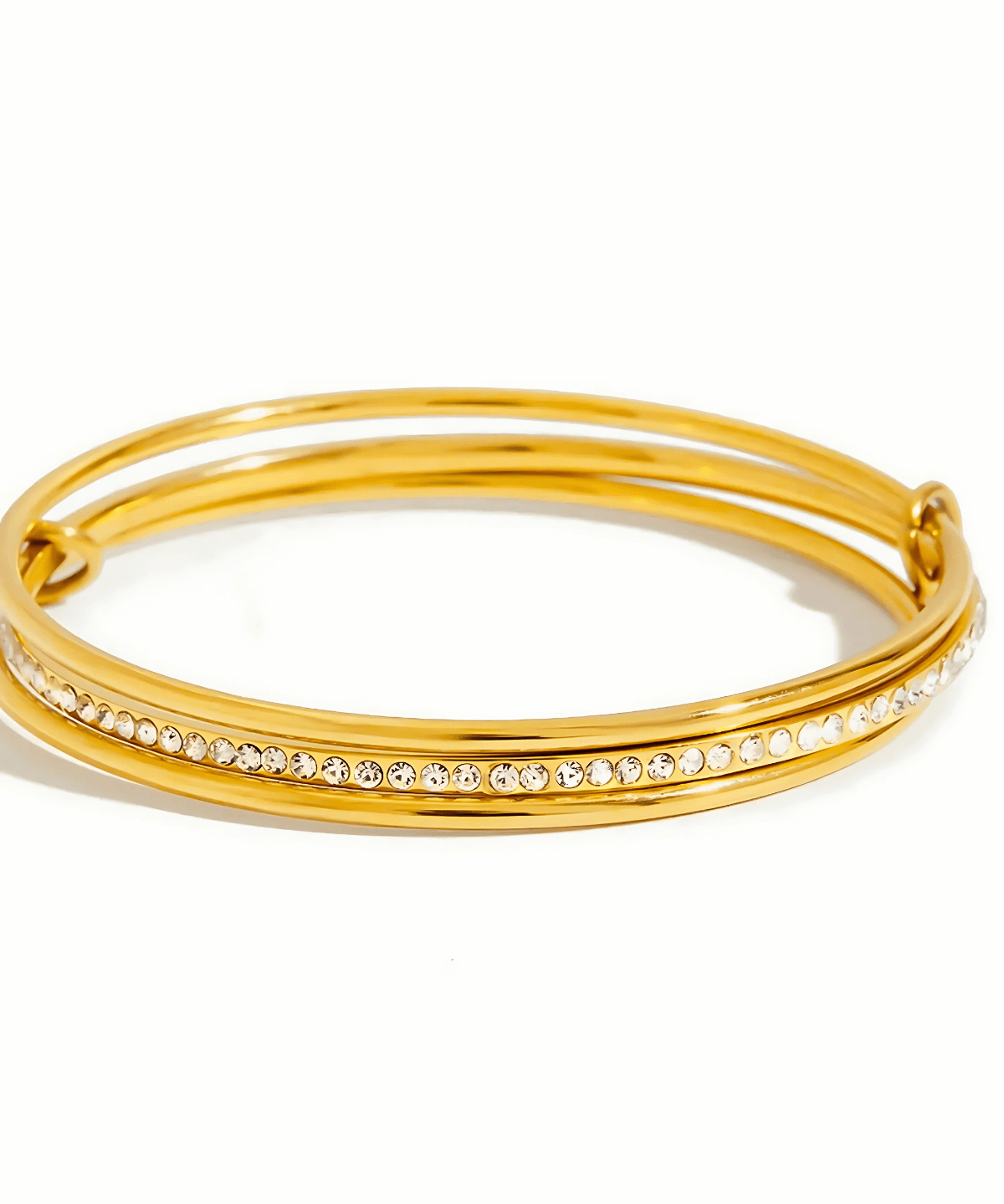 18K Gold Bangle Bracelet Women’s Best Trending Gift for Lady Girl Mother Wife,Birthday Travel Vacation Bridal Wedding Party Daily Office Work School,Spring Summer Fall Winter Holiday Sale,Mason & Madison Co.