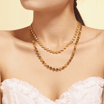 18K Gold Chain Necklace Women’s Best Trending Gift for Lady Girl Mother Wife,Birthday Travel Vacation Bridal Wedding Party Daily Office Work School,Spring Summer Fall Winter Holiday Sale,Mason & Madison Co.