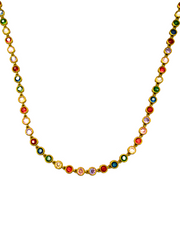 18K Diamond Tennis Gold Chain Necklace Women’s Best Trending Gift for Lady Girl Mother Wife,Birthday Travel Vacation Bridal Wedding Party Daily Office Work School,Spring Summer Fall Winter Holiday Sale,Mason & Madison Co.