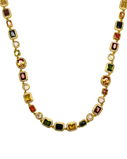 18K Diamond Gold Chunky Chain Necklace Women’s Best Trending Gift for Lady Girl Mother Wife,Birthday Travel Vacation Bridal Wedding Party Daily Office Work School,Spring Summer Fall Winter Holiday Sale,Mason & Madison Co.