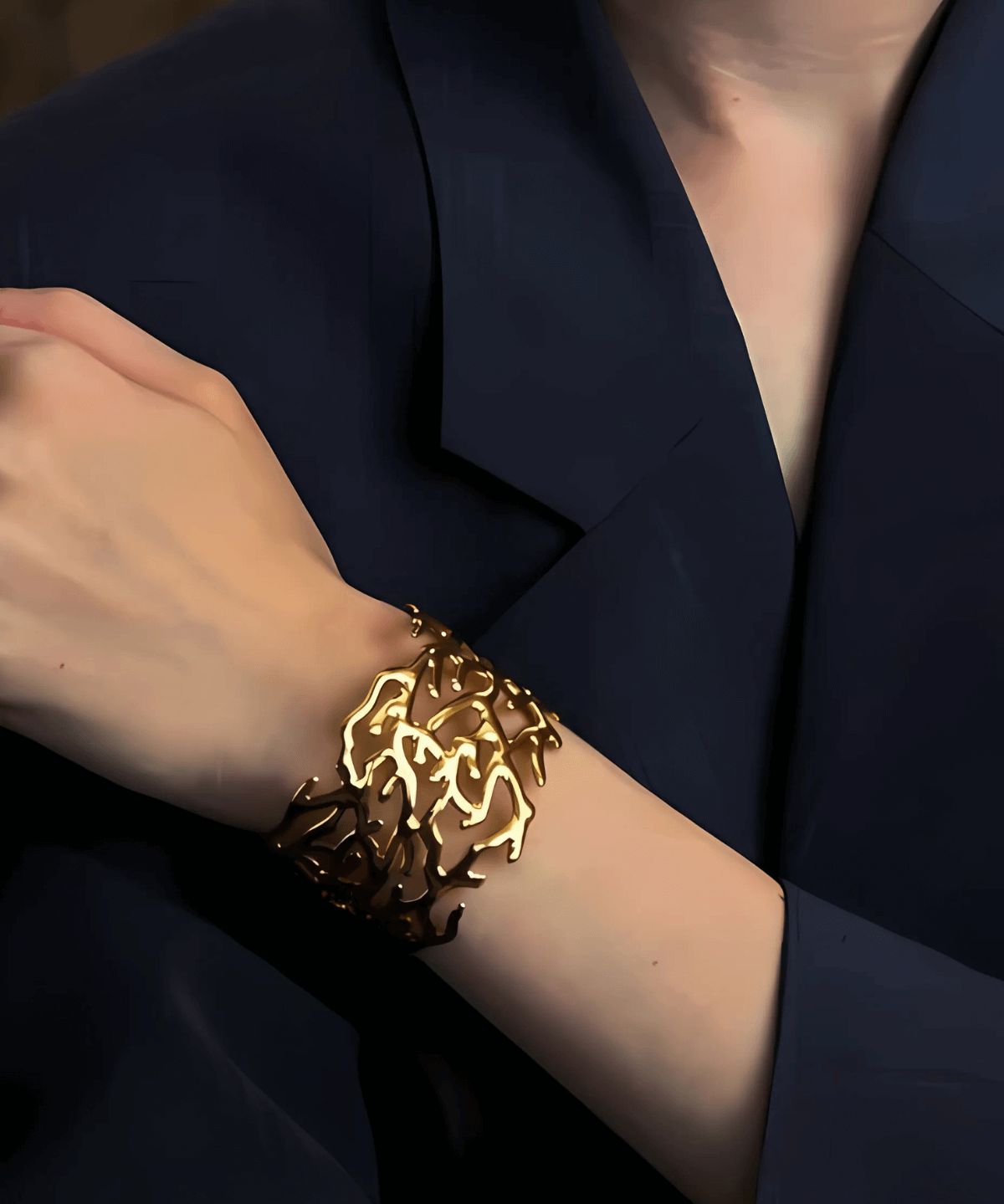 18K Gold Cuff Bracelet Women’s Best Trending Gift for Lady Girl Mother Wife,Birthday Travel Vacation Bridal Wedding Party Daily Office Work School,Spring Summer Fall Winter Holiday Sale,Mason & Madison Co.