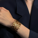 18K Gold Cuff Bracelet Women’s Best Trending Gift for Lady Girl Mother Wife,Birthday Travel Vacation Bridal Wedding Party Daily Office Work School,Spring Summer Fall Winter Holiday Sale,Mason & Madison Co.