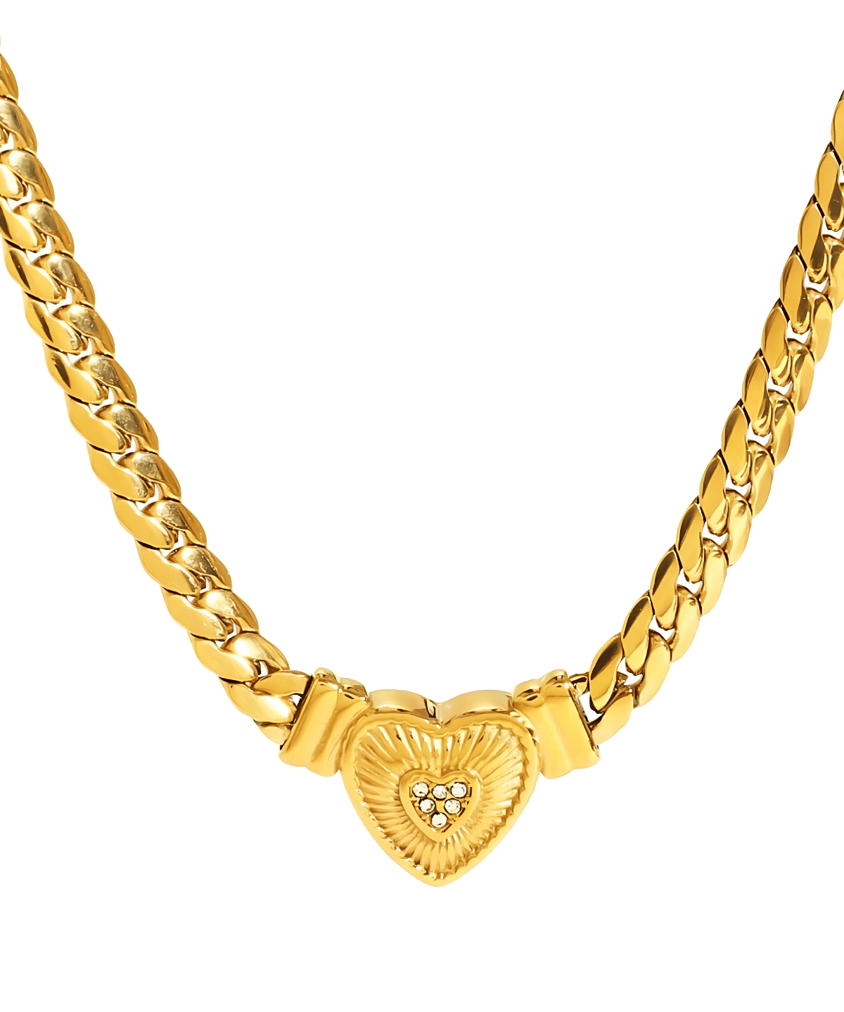 18K Gold Heart Chain Necklace Women’s Best Trending Gift for Lady Girl Mother Wife,Birthday Travel Vacation Bridal Wedding Party Daily Office Work School,Spring Summer Fall Winter Holiday Sale,Mason & Madison Co.