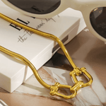 18K Gold Horseshoe Chain Necklace Women’s Best Trending Gift for Lady Girl Mother Wife,Birthday Travel Vacation Bridal Wedding Party Daily Office Work School,Spring Summer Fall Winter Holiday Sale,Mason & Madison Co.