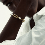 18K Pearl Gold Chain Bracelet Women’s Best Trending Gift for Lady Girl Mother Wife,Birthday Travel Vacation Bridal Wedding Party Daily Office Work School,Spring Summer Fall Winter Holiday Sale,Mason & Madison Co.