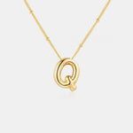 1# BEST Gold Letter Pendant Necklace Jewelry Gift for Women | #1 Best Most Top Trendy Trending Aesthetic Yellow Gold Letter Pendant Necklace Jewelry Gift for Women, Girls, Girlfriend, Mother, Wife, Daughter, Ladies | Mason & Madison Co.