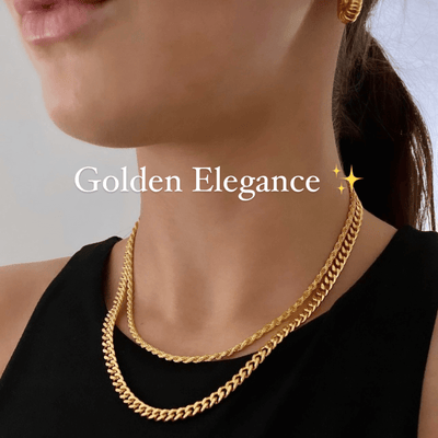 Best Gold Rope Chain Necklace | Best Gold Jewelry Gift | Best Aesthetic Yellow Gold Chain Necklace Jewelry Gift for Women, Girls, Girlfriend, Mother