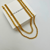 Best Gold Layering Chain Necklaces Bundle Jewelry Gift | Best Aesthetic Yellow Gold Chain Necklace Jewelry Gift for Women, Mother, Wife, Daughter | Mason & Madison Co.