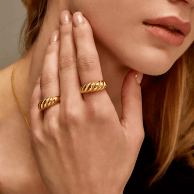 Amazon.com: Fashion Oval Gold Ring for Women Girls Cubic Zirconia Crystal  Wedding Stacking Open Rings Adjustable Extendable Statement Finger Band  Dainty Gift for Mom Girlfriend Promise Birthday Party Jewelry: Clothing,  Shoes &