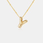 1# BEST Gold Letter Pendant Necklace Jewelry Gift for Women | #1 Best Most Top Trendy Trending Aesthetic Yellow Gold Letter Pendant Necklace Jewelry Gift for Women, Girls, Girlfriend, Mother, Wife, Daughter, Ladies | Mason & Madison Co.