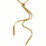Adjustable Gold Chain Necklace, Best Trending Trendy Adjustable Gold Chain Necklace Gift for Women, Lady, Mother, Wife, Mason & Madison Co.