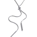 Adjustable Silver Chain Necklace, Best Trending Trendy Adjustable Silver Chain Necklace Gift for Women, Lady, Mother, Wife, Mason & Madison Co.