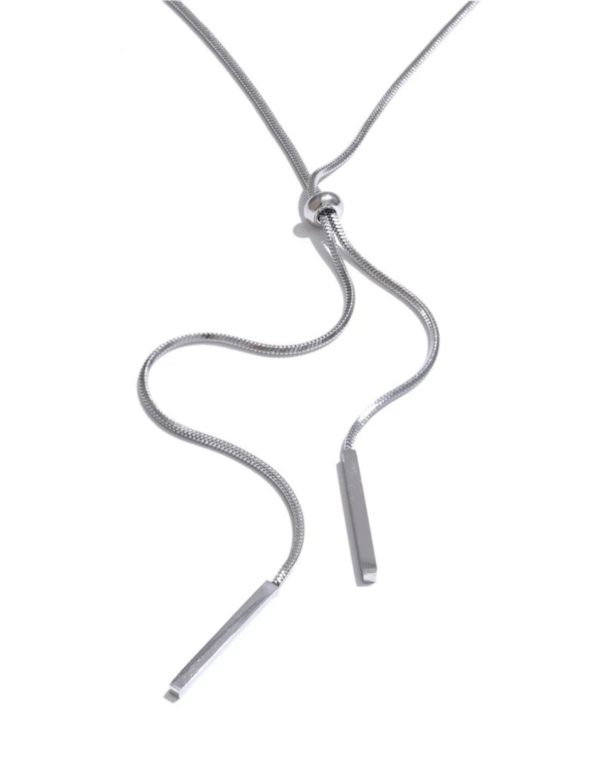 Adjustable Silver Chain Necklace, Best Trending Trendy Adjustable Silver Chain Necklace Gift for Women, Lady, Mother, Wife, Mason & Madison Co.