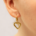 Best 18K Gold Heart Drop Earrings Women’s Best Trending Gift for Lady Girl Mother Wife,Birthday Travel Vacation Bridal Wedding Party Daily Office Work School,Spring Summer Fall Winter Holiday Sale,Mason & Madison Co.