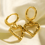 Best 18K Gold Heart Drop Earrings Women’s Best Trending Gift for Lady Girl Mother Wife,Birthday Travel Vacation Bridal Wedding Party Daily Office Work School,Spring Summer Fall Winter Holiday Sale,Mason & Madison Co.