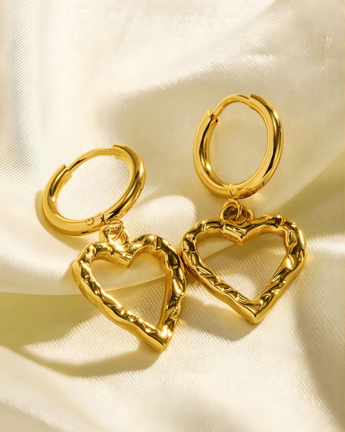 Best 18K Gold Heart Drop Earrings Women’s Best Trending Gift for Lady Girl Mother Wife,Birthday Travel Vacation Bridal Wedding Party Daily Office Work School,Spring Summer Fall Winter Holiday Sale,Mason & Madison Co.