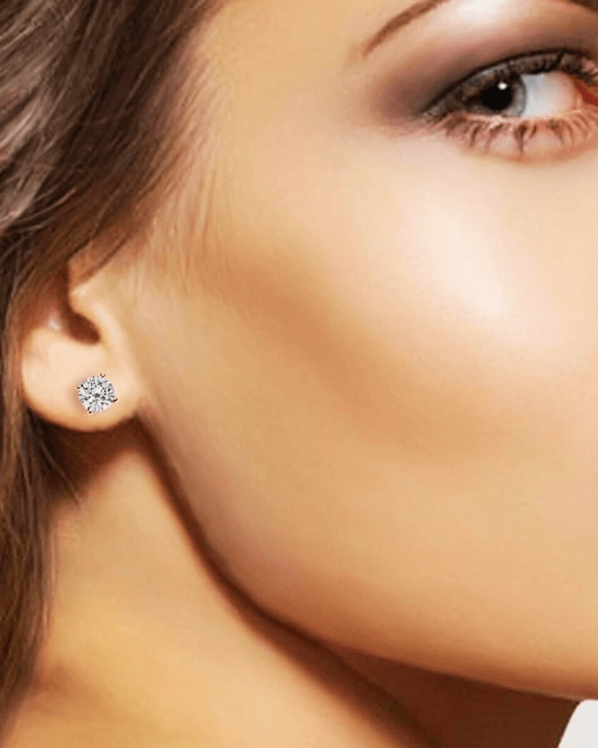 Best Diamond Gold Stud Earrings, Mason & Madison Co. 