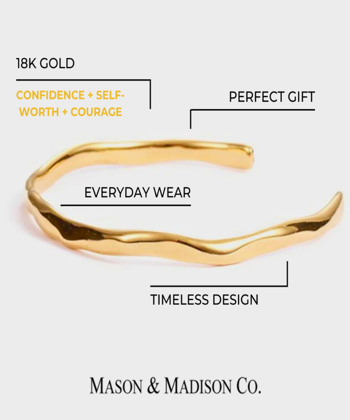 Best Gold Bangle Cuff Bracelet Gift Trends for Women | #1 Women’s BEST Trending Trendy Gold Bangle Cuff Bracelet Jewelry Gift on Sale for Women, Lady, Mother, Wife | 1# BEST Gold Hammered Open Cuff Jewelry Gift for Women | #1 Best Most Top Trendy Trending Aesthetic Yellow Gold Hammered Open Cuff Bracelet Jewelry Gift for Women, Girls, Girlfriend, Mother, Wife, Ladies | Mason & Madison Co.