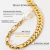 Best Gold Chain Bracelet Gift Trends for Women | #1 Women’s BEST Trending Trendy Gold Chain Bracelet Jewelry Gift on Sale for Women, Lady, Mother, Wife | 1# BEST Gold Chain Bracelet with Pearl Jewelry Gift for Women | #1 Best Most Top Trendy Trending Aesthetic Yellow Gold Pearl Bracelet Jewelry Gift for Women, Girls, Girlfriend, Mother, Wife, Daughter, Ladies | Mason & Madison Co.