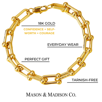 Best Gold Chain Bracelet Gift Trends for Women | #1 Women’s BEST Trending Trendy Gold Chain Bracelet Jewelry Gift on Sale for Women, Lady, Mother, Wife ｜1# BEST Gold Graduated Link Chain Bracelet Jewelry Gift for Women | #1 Best Most Top Trendy Trending Aesthetic Yellow Gold Graduated Link Chain Bracelet Jewelry Gift for Women, Girls, Girlfriend, Mother, Wife, Ladies | Mason & Madison Co.