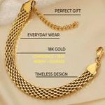 Best Gold Chain Bracelet Gift Trends for Women | #1 Women’s BEST Trending Trendy Gold Chain Bracelet Jewelry Gift on Sale for Women, Lady, Mother, Wife | 1# BEST Gold Wide Chain Bracelet Jewelry Gift for Women | #1 Best Most Top Trendy Trending Aesthetic Yellow Gold Chain Bracelet Jewelry Gift for Women, Girls, Girlfriend, Mother, Wife, Ladies | Mason & Madison Co.