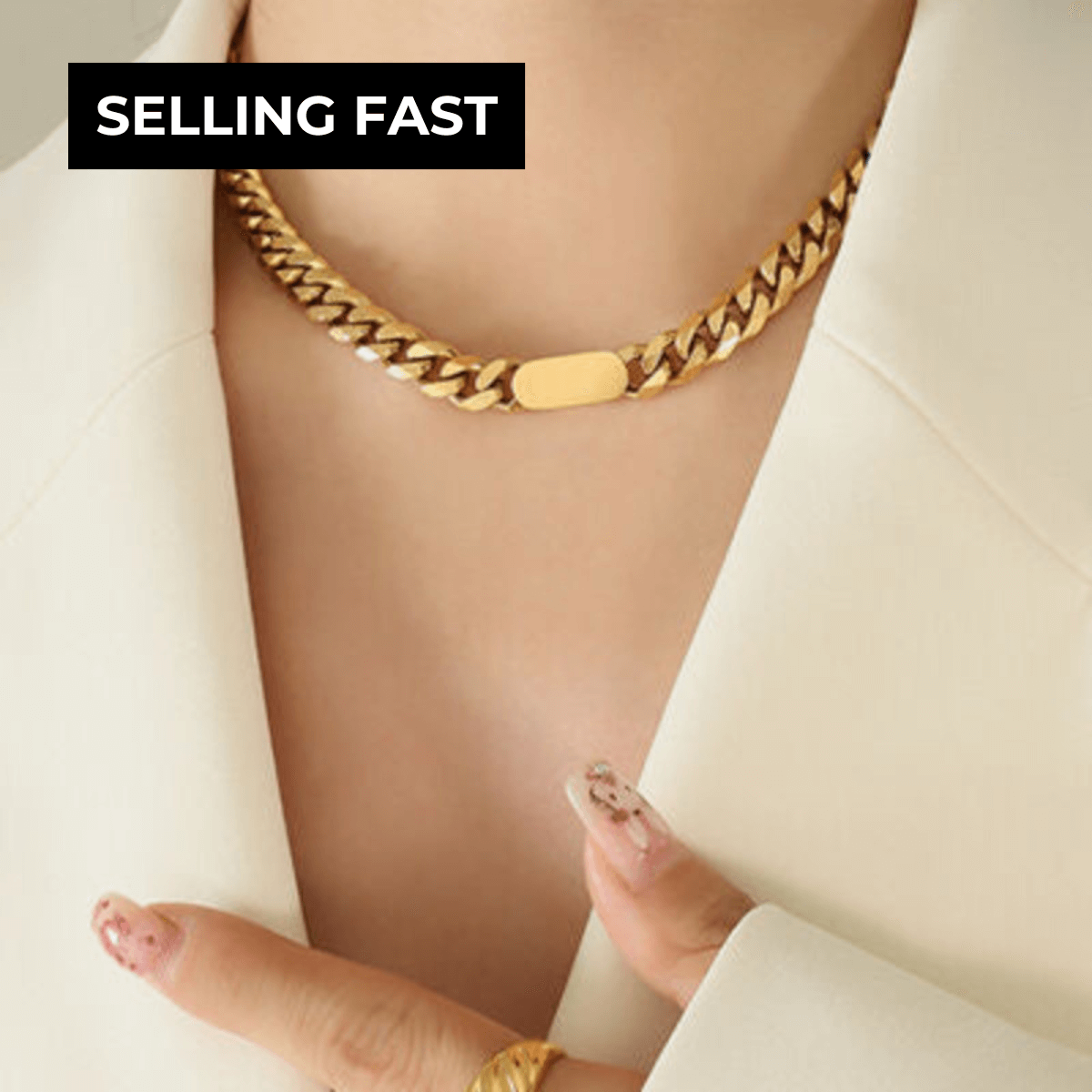 New trend gold chain on sale