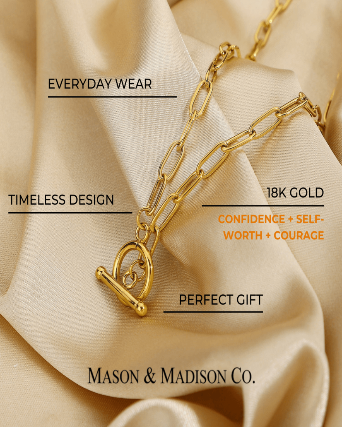 Best Gold Link Chain NecklaceTrends for Women, Lady, Wife, Mom | Women’s BEST Trending Trendy Gold Link Chain Necklace  Jewelry Gift on Sale for Women, Lady, Mother, Wife | Mason & Madison Co.
