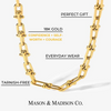 Best Gold Chain Necklace Gift Trends for Women | #1 Women’s BEST Trending Trendy Gold Chain Necklace Jewelry Gift on Sale for Women, Lady, Mother, Wife | 1# BEST Gold Link Chain Necklace Jewelry Gift for Women | #1 Best Most Top Trendy Trending Aesthetic Yellow Gold Graduated Link Necklace Chain Jewelry Gift for Women, Girls, Girlfriend, Mother, Wife, Ladies | Mason & Madison Co.