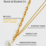 Best Gold Pearl Pendant Necklace Trends for Women, Lady, Wife, Mom | Women’s BEST Trending Trendy Gold Pearl Pendant Necklace Jewelry Gift on Sale for Women, Lady, Mother, Wife | Mason & Madison Co.