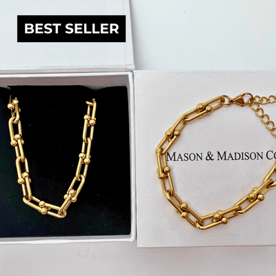 Best Gold Chain Set Gift Trends for Women | #1 Women’s BEST Trending Trendy Gold Chain Necklace Bracelet Set Bundle Jewelry Gift Set on Sale for Women, Lady, Mother, Wife | 1# BEST Gold Chain Necklace Bracelet Jewelry Bundle Set Gift for Women | #1 Best Most Top Trendy Trending Aesthetic Yellow Gold Chain Necklace, Bracelet Jewelry Gift for Women, Mother, Wife, Ladies | Mason & Madison Co.