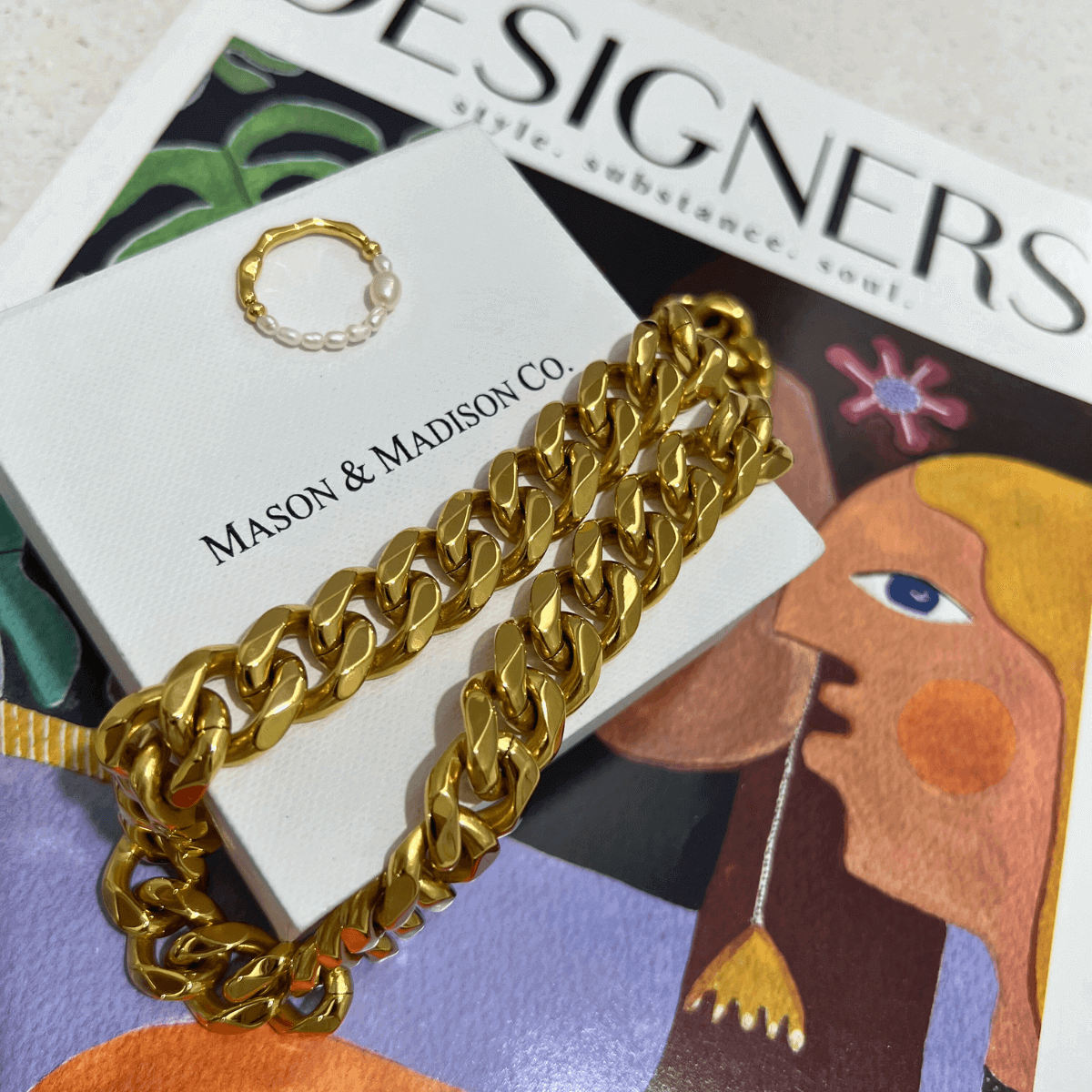 Gold chain sales top