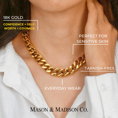 Best Gold Chunky Chain Necklace Gift Trends for Women | #1 Women’s BEST Trending Trendy Gold Chunky Chain Necklace Jewelry Gift on Sale for Women, Lady, Mother, Wife | 1# BEST Gold Chain Necklace Jewelry Gift for Women | #1 Best Most Top Trendy Trending Aesthetic Yellow Gold Chain Necklace Jewelry Gift for Women, Girls, Girlfriend, Mother, Wife, Ladies | Mason & Madison Co.