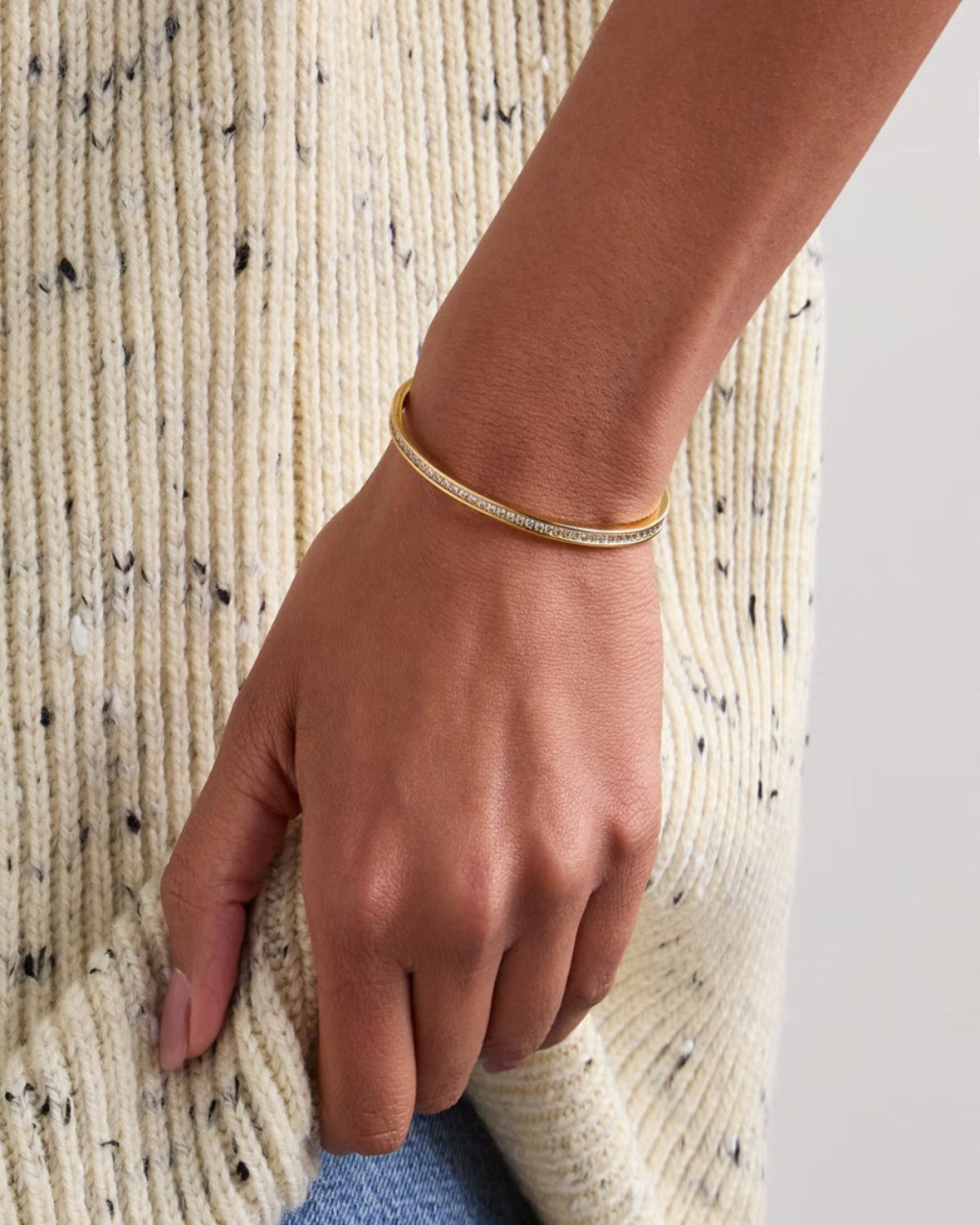 Ladies gold cuff bracelet sales