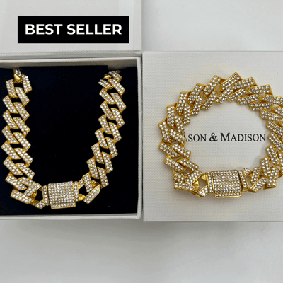 Best Gold Diamond Chain Necklace Bracelet Set Gift Trends for Women | #1 Women’s BEST Trending Trendy Gold Diamond Chain Necklace Bracelet Set Bundle Jewelry Gift Set on Sale for Women, Lady, Mother, Wife | 1# BEST Gold Diamond Chain Necklace Bracelet Jewelry Bundle Set Gift for Women | #1 Best Most Top Trendy Trending Aesthetic Yellow Gold Diamond Chain Necklace, Bracelet Jewelry Gift for Women, Mother, Wife, Daughter, Ladies | Mason & Madison Co.