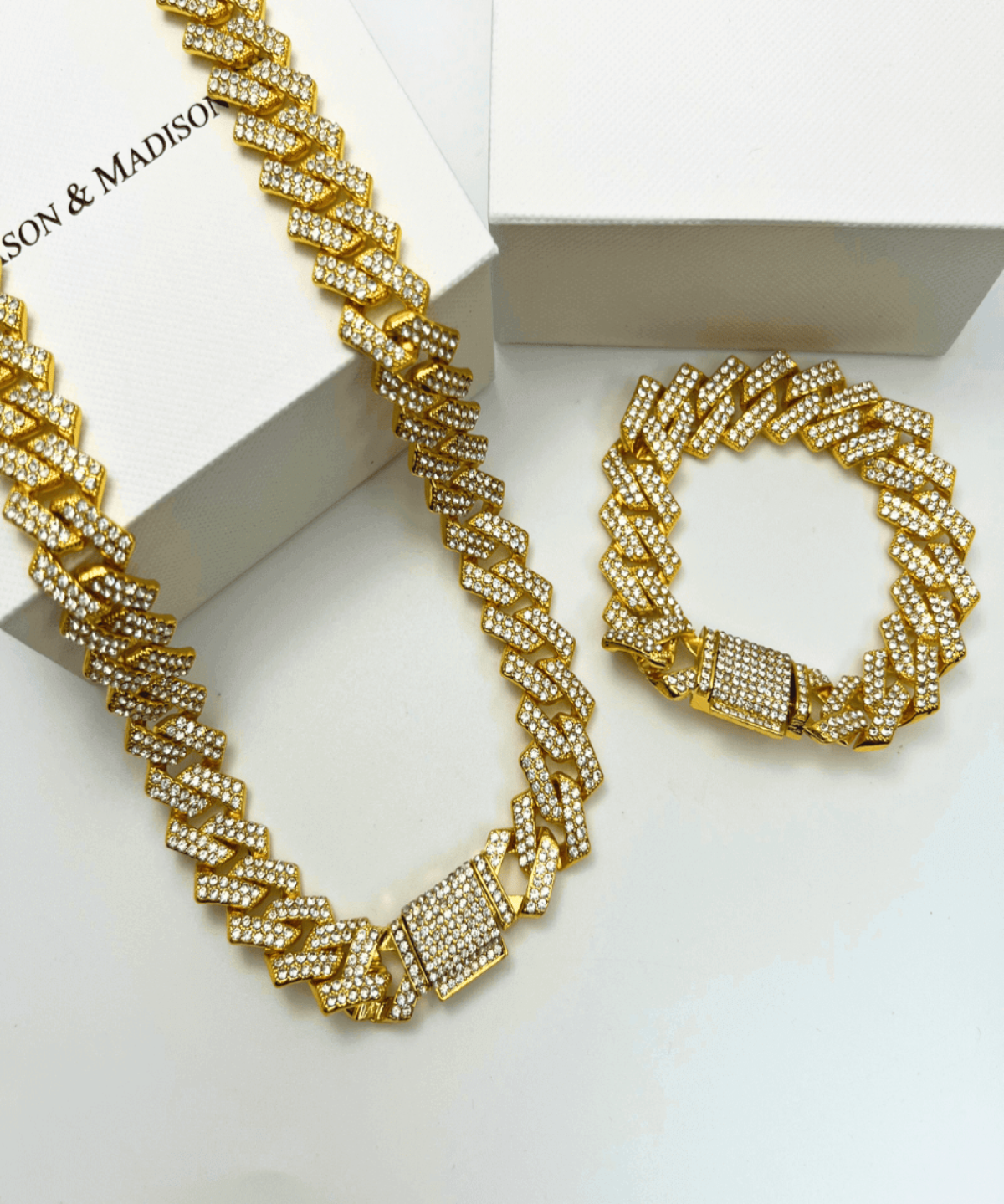 Best Gold Diamond Chain Necklace Bracelet Set Gift Trends for Women | #1 Women’s BEST Trending Trendy Gold Diamond Chain Necklace Bracelet Set Bundle Jewelry Gift Set on Sale for Women, Lady, Mother, Wife | 1# BEST Gold Diamond Chain Necklace Bracelet Jewelry Bundle Set Gift for Women | #1 Best Most Top Trendy Trending Aesthetic Yellow Gold Diamond Chain Necklace, Bracelet Jewelry Gift for Women, Mother, Wife, Daughter, Ladies | Mason & Madison Co.