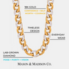 Best Gold Diamond Chunky Chain Necklace Gift Trends for Women | #1 Women’s BEST Trending Trendy Gold Diamond Chunky Chain Necklace Jewelry Gift on Sale for Women, Lady, Mother, Wife | 1# BEST Women's Gold Diamond Chunky Chain Necklace for Women, #1 Best Most Top Trendy Trending Gold Diamond Chunky Chain Necklace for Women Gift, Mason & Madison Co.