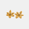 Best Gold Flower Stud Earrings Gift Trends for Women | Women’s BEST Trending Trendy Gold Flower Stud Earrings Jewelry Gift on Sale for Women, Lady, Mother, Wife | Mason & Madison Co.