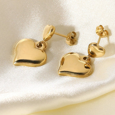 Best Gold Heart Necklace Earrings Set Gift Trends for Women | #1 Women’s BEST Trending Trendy Gold Heart Necklace Earrings Set Bundle Jewelry Gift Set on Sale for Women, Lady, Mother, Wife | 1# BEST Gold Heart Necklace Earrings Jewelry Bundle Set Gift for Women | #1 Best Most Top Trendy Trending Aesthetic Yellow Gold Heart Pendant Necklace, Earrings Jewelry Bundle Set Gift for Women, Mother, Wife, Ladies | Mason & Madison Co.