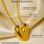 Best Gold Heart Pendant Necklace Gift Trends for Women | #1 Women’s BEST Trending Trendy Gold Diamond Heart Pendant Necklace Jewelry Gift on Sale for Women, Lady, Mother, Wife | 1# BEST Gold Diamond Pendant Necklace Gift for Women | #1 Best Most Top Trendy Trending Aesthetic Yellow Gold Heart Diamond Pendant Necklace Jewelry Gift for Women, Girls, Girlfriend, Mother, Wife, Ladies | Mason & Madison Co.