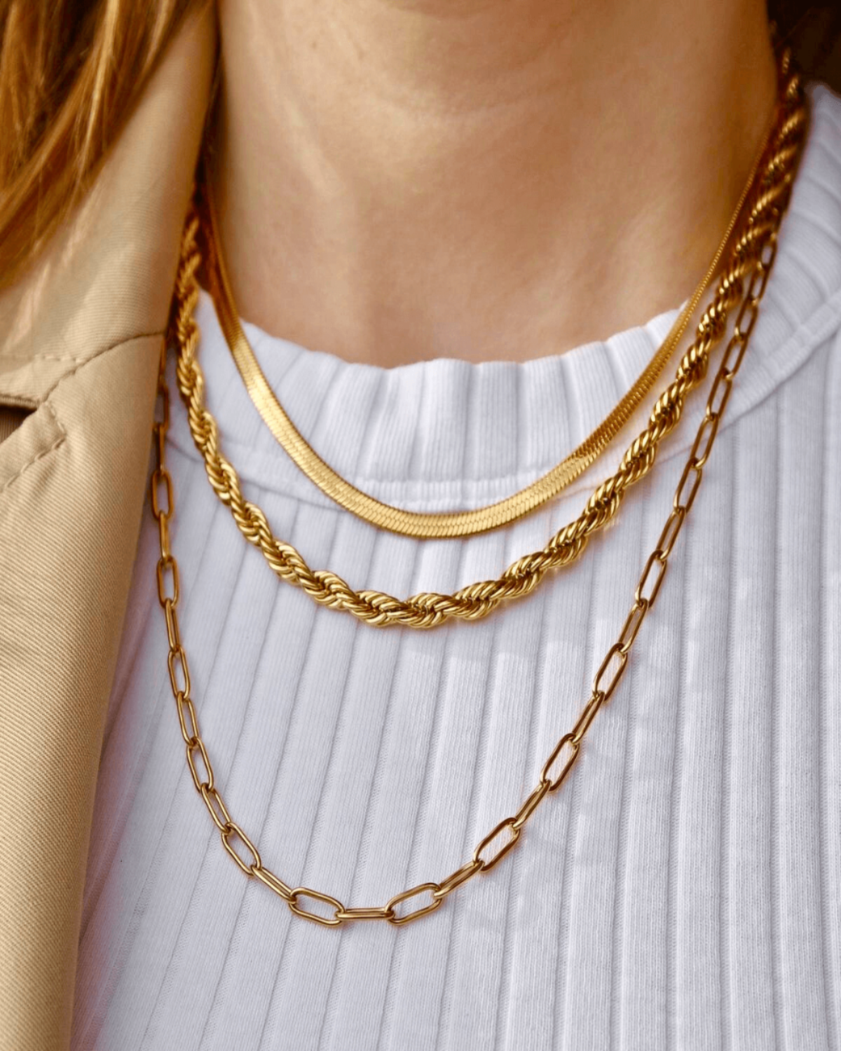 Best Gold Herringbone Chain Necklace Gift Trends for Women 1 Women s BEST Trending Trendy Gold