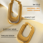 Best Gold Hoop Earrings Gift Trends for Women | #1 Women’s BEST Trending Trendy Gold Hoop Earrings Jewelry Gift on Sale for Women, Lady, Mother, Wife ｜ 1# BEST Gold U-Hoop Earrings Jewelry Gift for Women | #1 Best Most Top Trendy Trending Aesthetic Yellow Gold Hoop Earrings Jewelry Gift for Women, Girls, Girlfriend, Mother, Wife, Ladies | Mason & Madison Co.