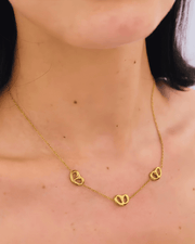 Best Gold Necklace 18K Women's Gift for Her/Mom/Wife Birthday - Mason & Madison Co.