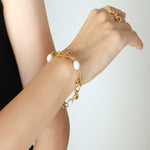 Best Gold Pearl Chain Bracelet Gift Trends for Women | #1 Women’s BEST Trending Trendy Gold Pearl Chain Bracelet Jewelry Gift on Sale for Women, Lady, Mother, Wife | 1# BEST Gold Pearl Chain Bracelet Jewelry Gift for Women | #1 Best Most Top Trendy Trending Aesthetic Yellow Gold Knot Pearl Bracelet Jewelry Gift for Women, Girls, Girlfriend, Mother, Wife, Daughter, Ladies | Mason & Madison Co.